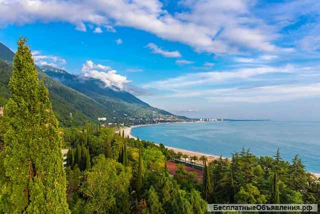 В Абхазии, г. Пицунда, Цитрусовый совхоз, 2 ух. комнатная квартира
