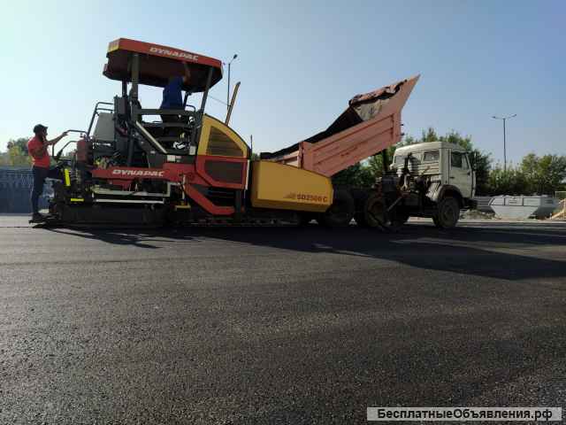 Асфальтирование в Новосибирске под ключ