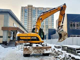 JCB JS 160W б/у колёсный экскаватор в Габарите
