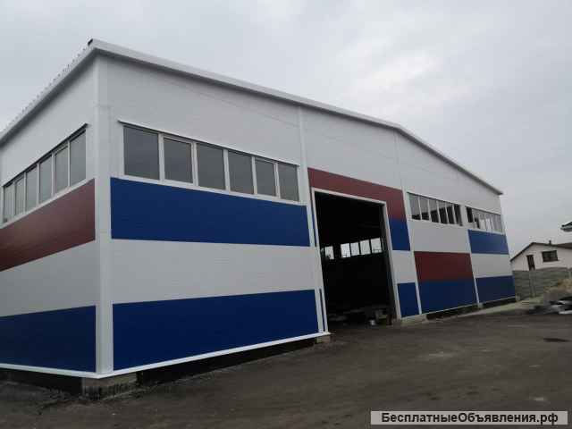 Строительство ангаров, складов, зернохранилищ под ключ