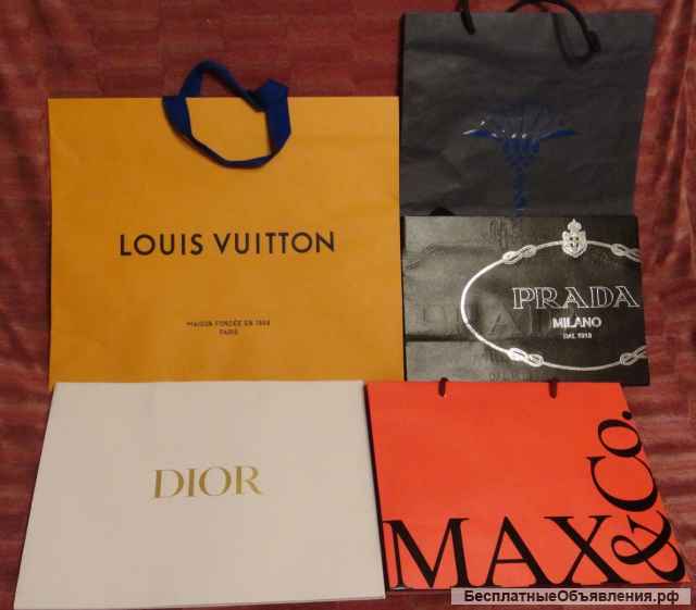 Пакет Gucci Dior Versace Prada LV оригинал