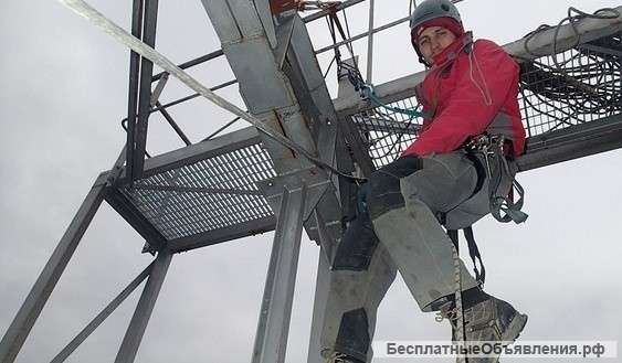 Высотные работы промышленные альпинисты
