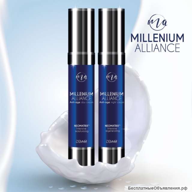 MILLENIUM ALLIANCE Anti-age day cream + Anti-age night cream