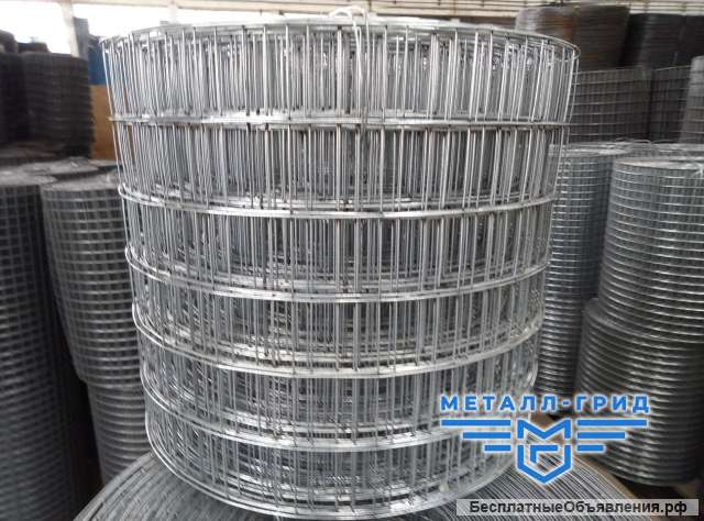Сетка сварная оцинкованная в рулонах