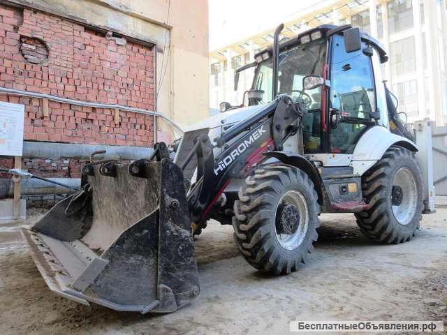 Экскаватор-погрузчик Hidromek 102, 2022 г, гарантия