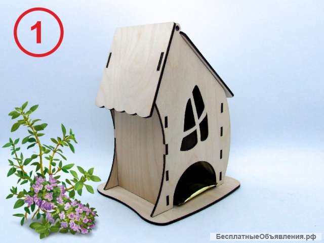 Большой набор чайных домиков "Чиполлино"