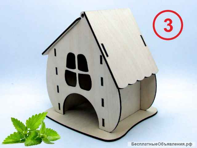 Большой набор чайных домиков "Чиполлино"