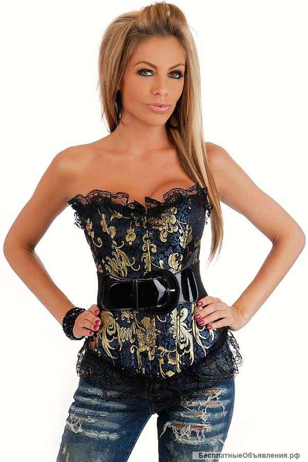 Корсет из прекрасной жаккардовой ткани