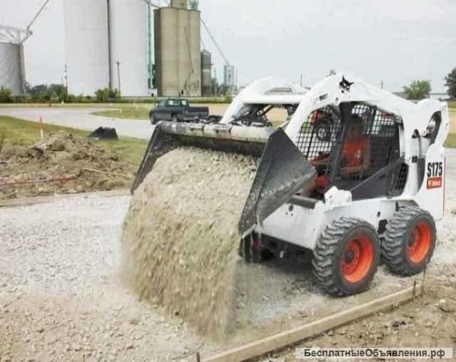 Услуга мини-погрузчик бобкат