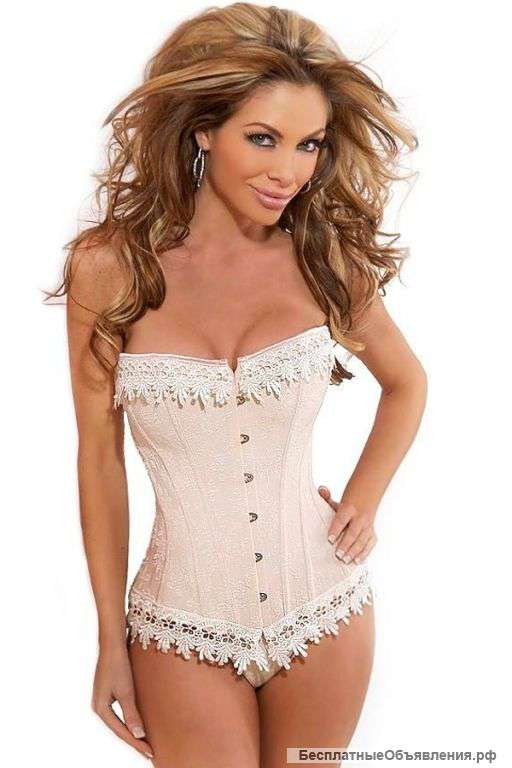 Красивый удлиненный женский корсет