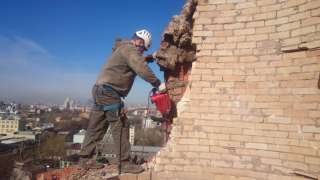 Ремонт кирпичных фасадов. Восстановление кладки стен