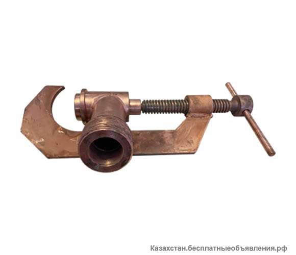 Струбцина железнодорожная Г-образная для слива СУГ