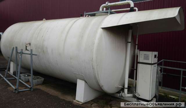 Мобильная / контейнерная АЗС. Двухстенный резервуар KTDM объемом 30м3