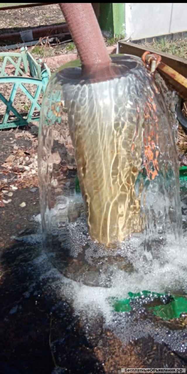 Промывка скважин, очистка колодцев