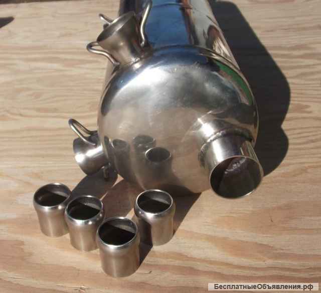 Глушитель для двигателя Rotax-912. (BRP-Powertrain Part namber 973385)