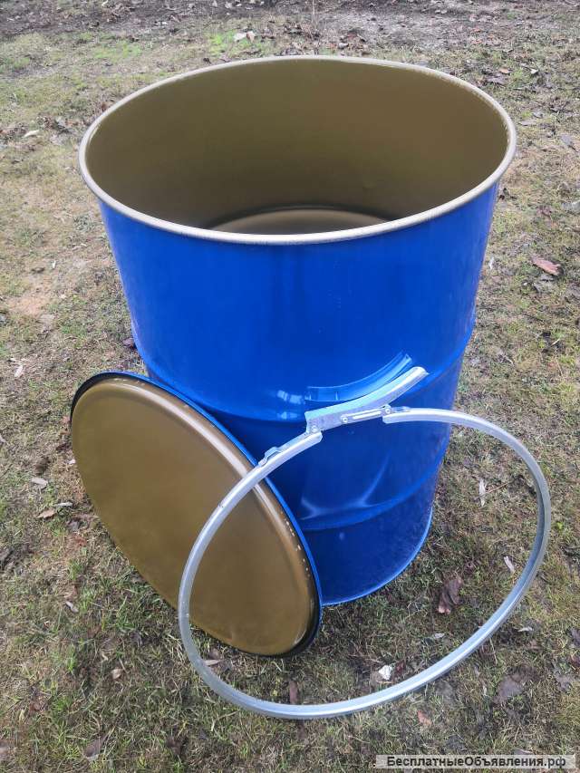 Бочки стальные закатные Б3 1А2, со съемным верхним дном