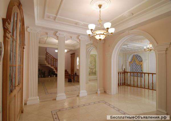 Лепнина из гипса фасады