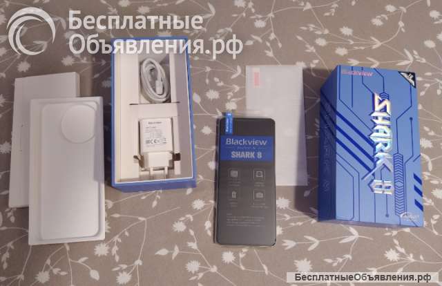 Смартфон Blackview Shark 8 8/128 ГБ, Новый, Глобальная версия