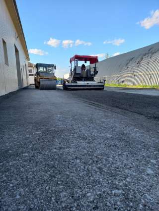 Асфальтирование в Новосибирске - Асфальтовая крошка