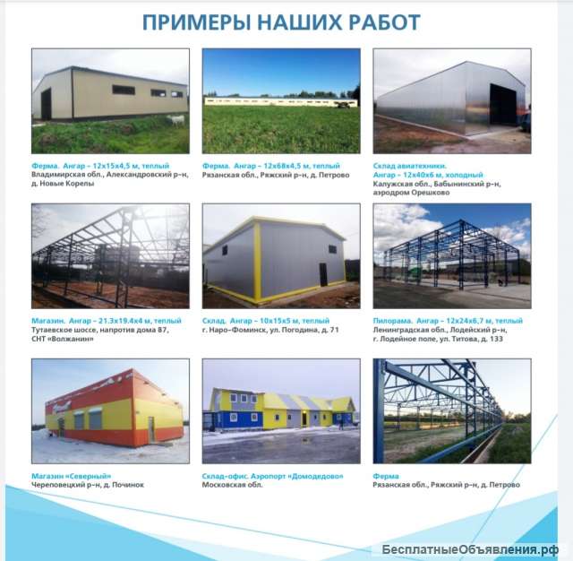 Cтроительство быстровозводимы зданий