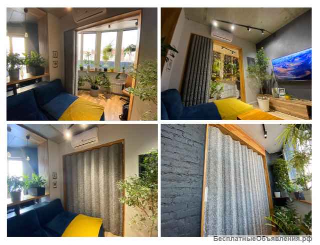 Мягкая раздвижная звукоизолирующая перегородка