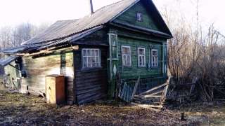 Дом в деревне с участком 45 соток, 200м от реки Пуда