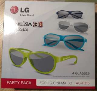 3D-очки для LG AG-F315, 6 пар очков