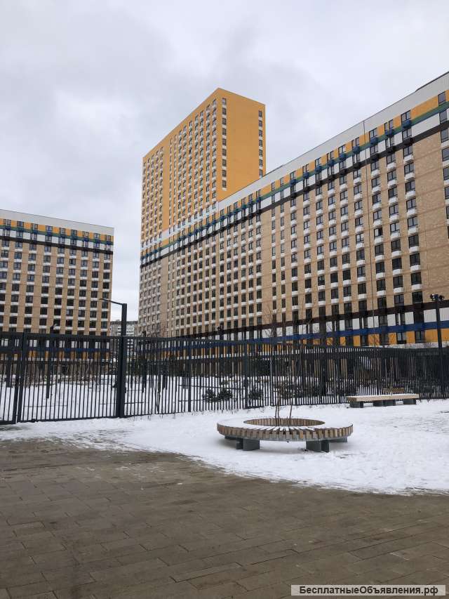 1-комн. квартира площадью 33,9 кв.м