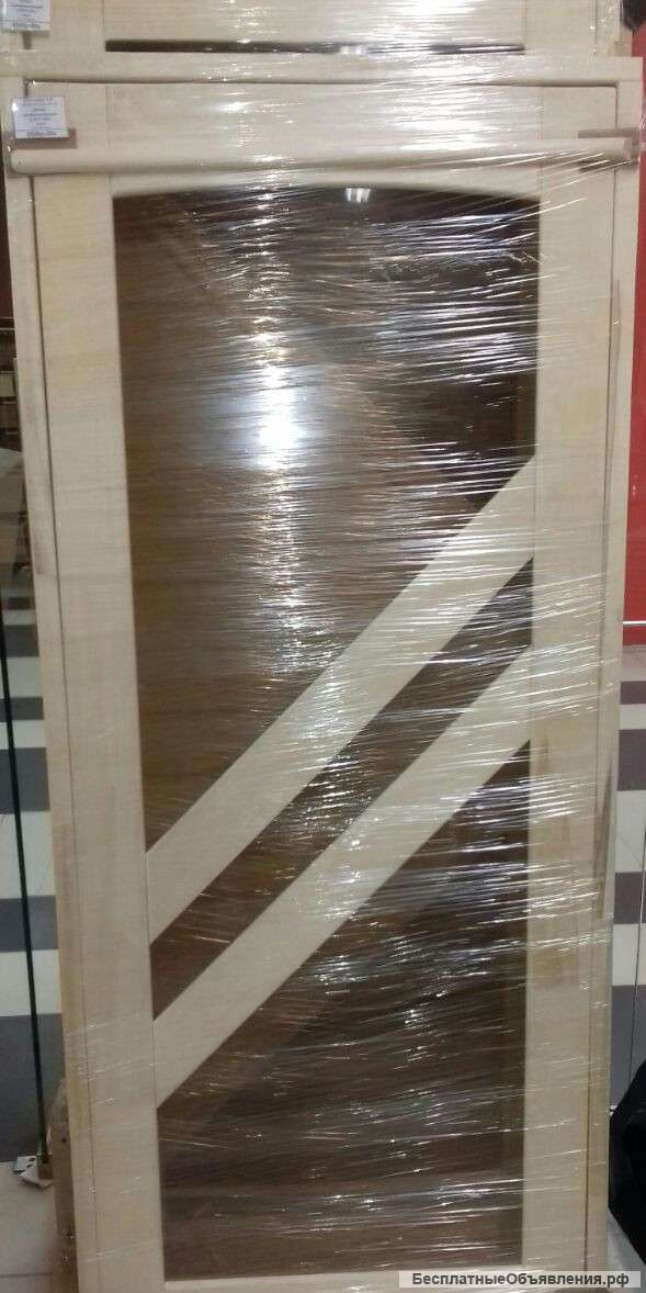 Стеклянные и комбинированные двери для бани и сауны в Барнауле