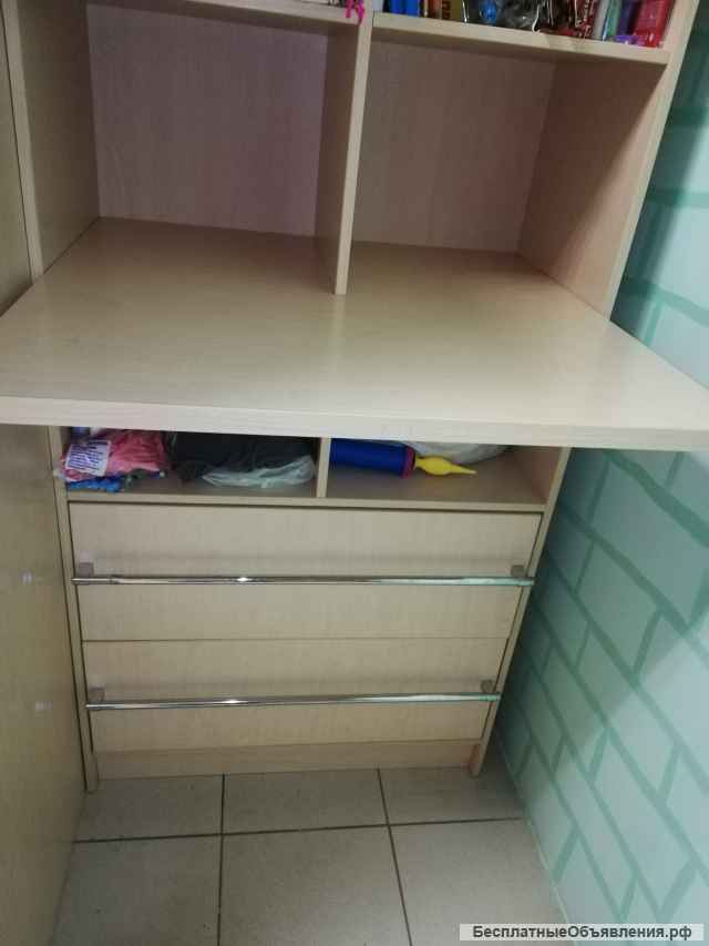 Шкафы, полка навесная, вешалка