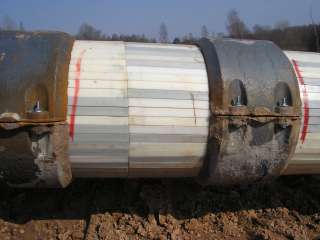 Чугунные балластирующие устройства, пригрузы на трубопроводы ЧБУ-1020, ЧБУ1220