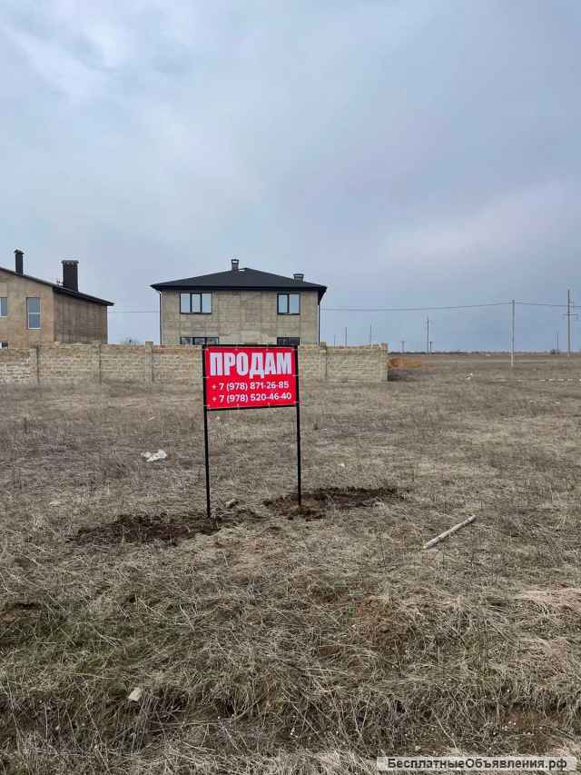 Земельный участок 6 соток, в Крыму. Р-н Евпатории.
