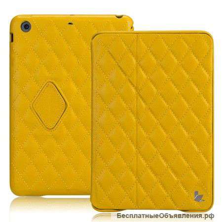 Чехол JisonCase Quilted iPad Mini,Mini Retina желтый