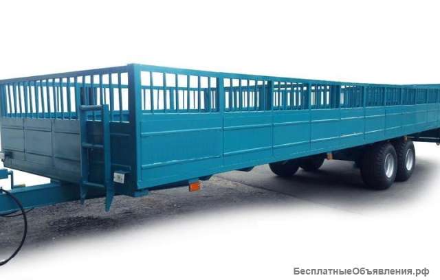 Тележка специализированная для перевозки скота ТПС6-02. Собственное производство