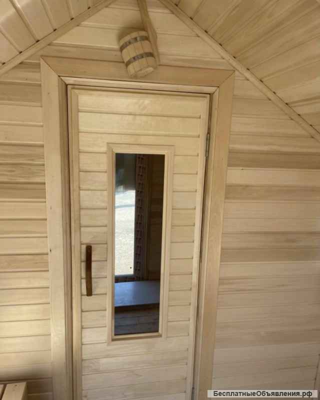 Баня сауна готовая