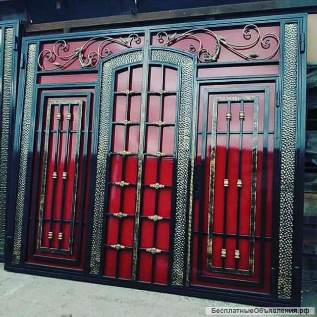 Кованные и простые ворота