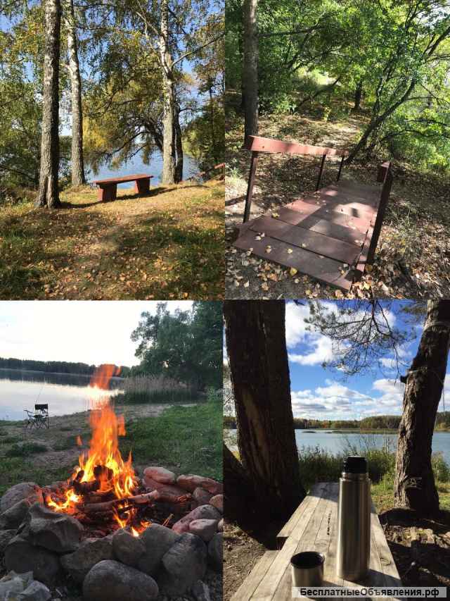 Дом в жилой деревне у водохранилища. Пмж. Рядом лес