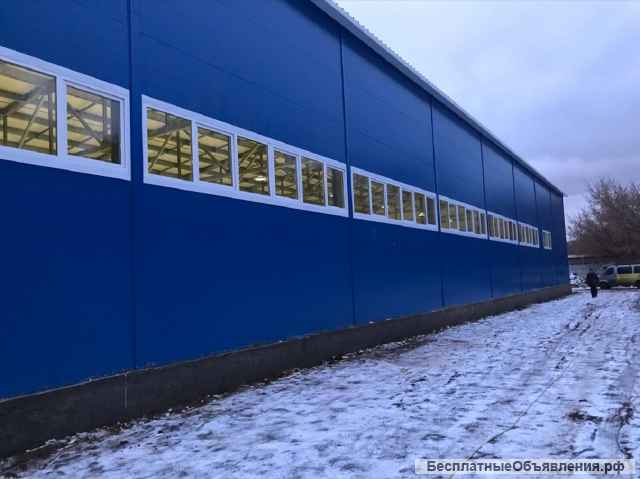 Строительство ангаров, зданий, складов, зернохранилищ под ключ