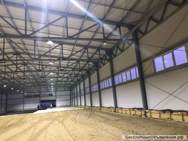 Строительство ангаров, зданий, складов, зернохранилищ под ключ