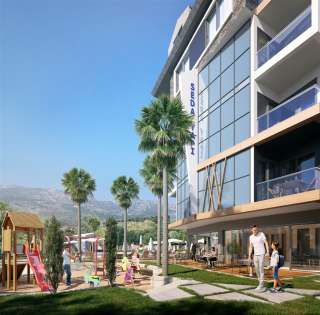 Квартиры 1+1 площадью 55 м2, Оба, Аланья, Турция