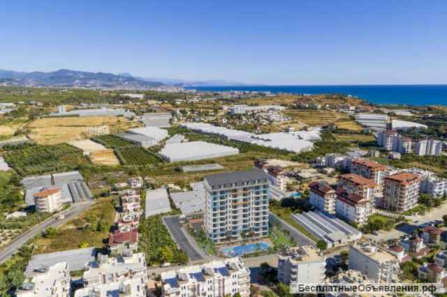 Квартиры в комфортном жилом комплексе, Авсаллар, Турция