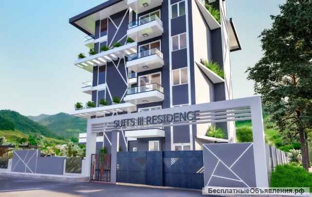 Квартиры в Nobby Garden 2, Алания, Турция