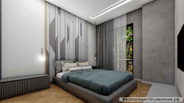 Квартиры 70-134 кв.м. в Авсалларе, Турция