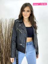 Кожаная куртка женская