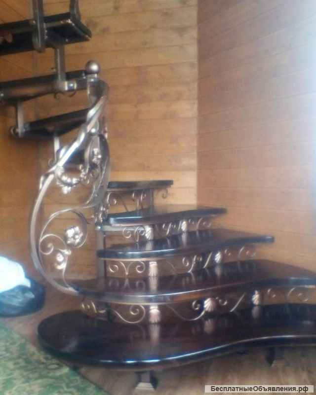 Кованые ворота, лестницы, входная группа