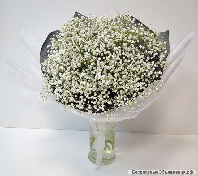 Букет из 15 веточек гипсофилы