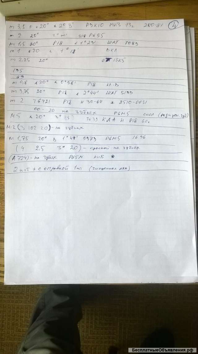 Модульные фрезы