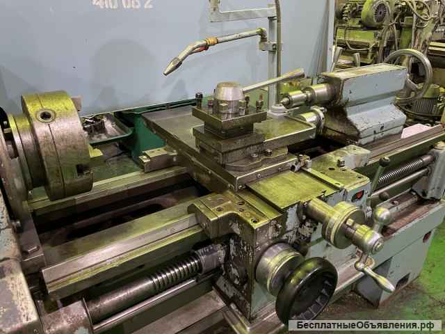 Токарный винторезный станок 16к20. РМЦ 1000 мм