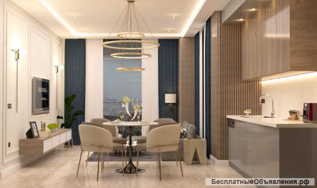 Квартиры 60-120 кв.м. в Оба, Алания, Турция