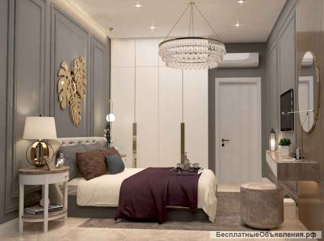 Квартиры 60-120 кв.м. в Оба, Алания, Турция